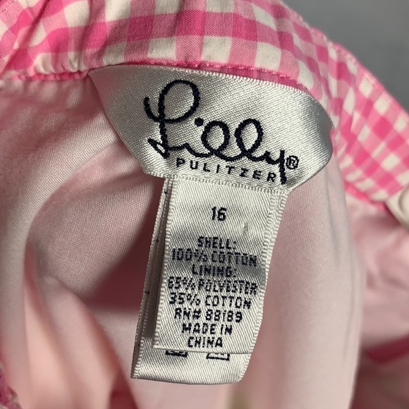 Lilly Pulitzer patchwork skirt preteen size 16 - Picture 3 of 8